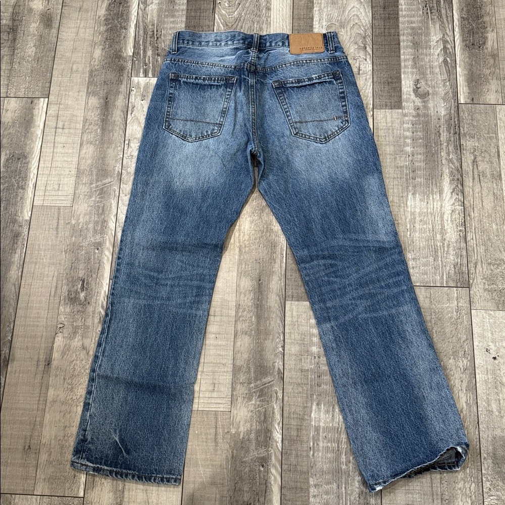 AEROPOSTAL Men’s Relaxed Fit Jeans - Picture 5 of 6